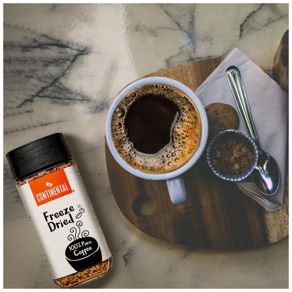 Continental Pure Coffee - Freeze Dried, 50 g Jar-8.webp